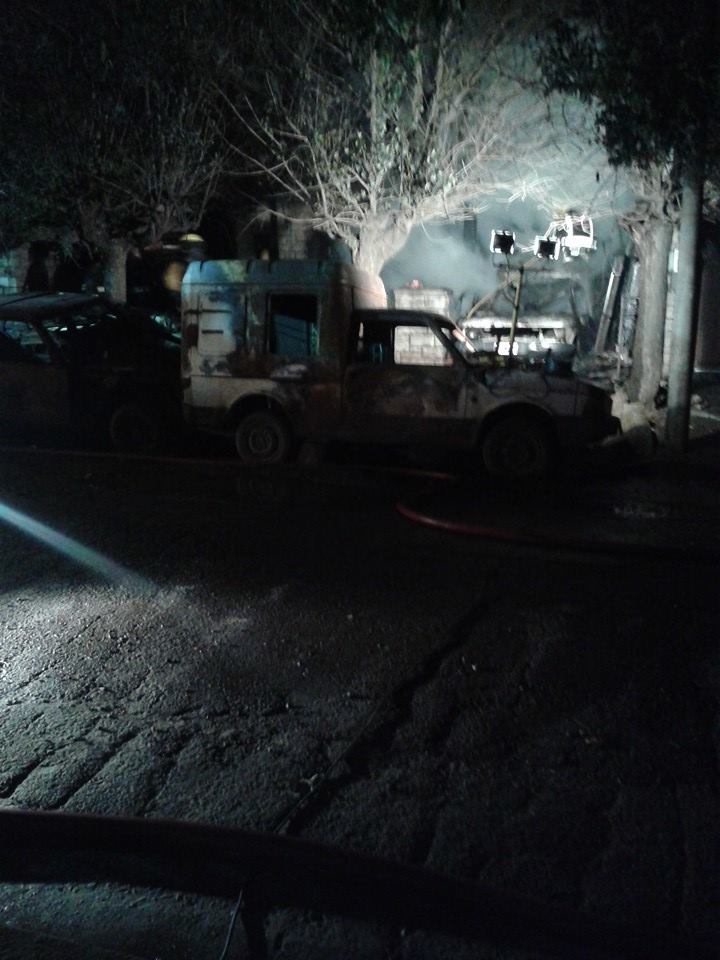 Se incendia una vivienda en Villa Tesei