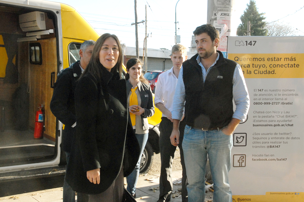 María Eugenia Vidal respaldó a Delfino en el PRO local