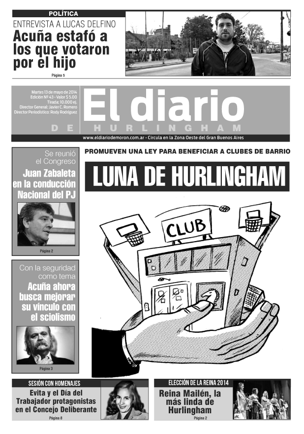 Luna de Hurlingham: Ley para beneficiar a Clubes de Barrio