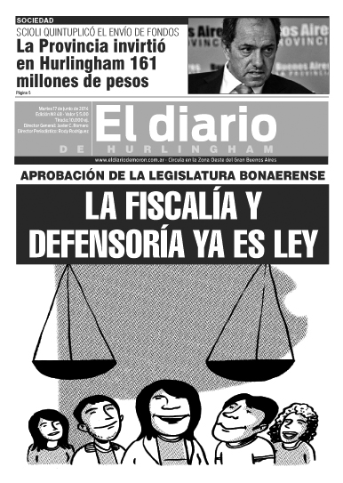 Es Ley la Fiscalía y Defensoría en Hurlingham