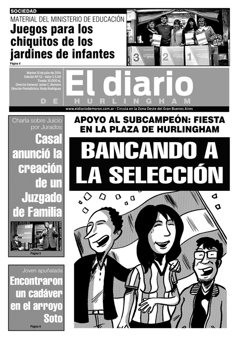 Bancando a la Selección El Diario de Hurlingham 52