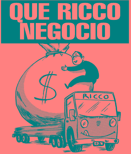 Rico negocio y el negocio de Ricco