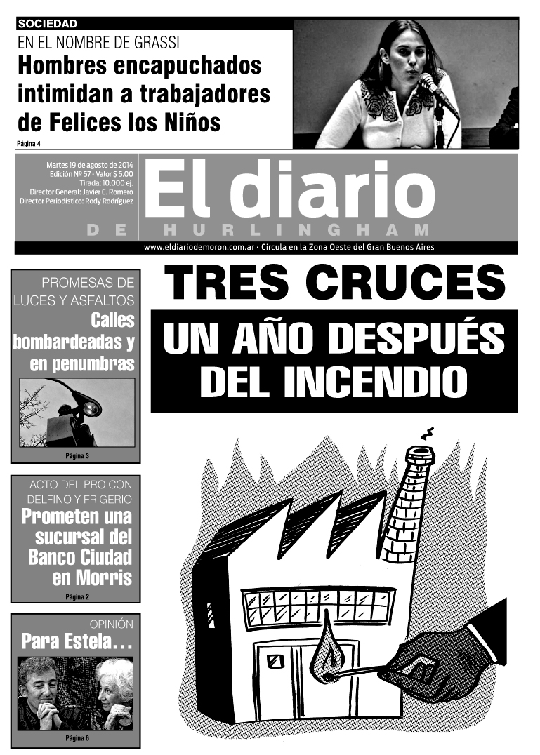 Tres Cruces, una año después del incendio