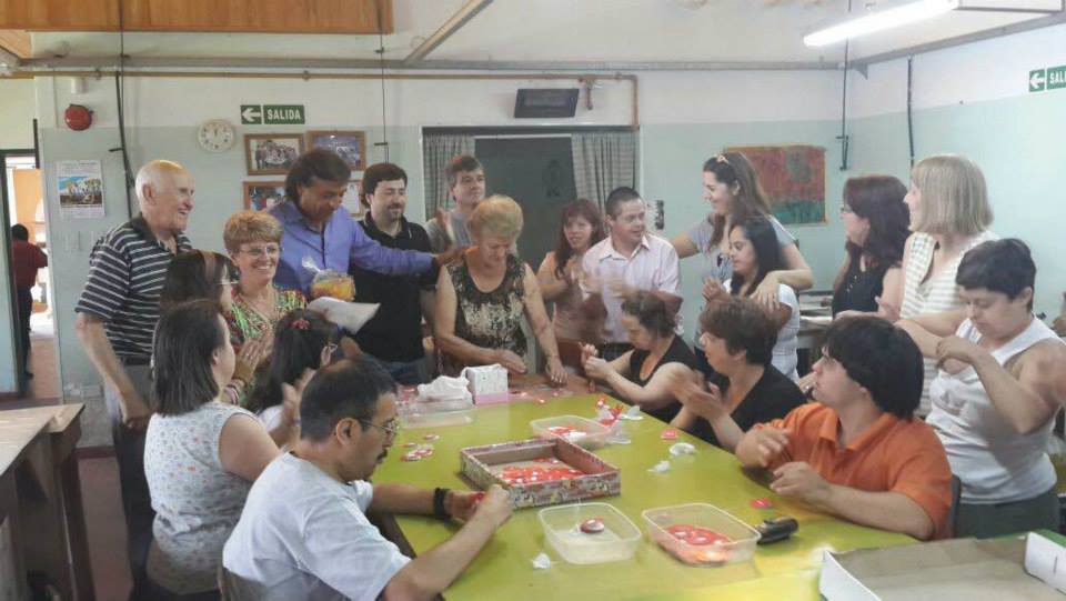 Una esperanza para el Taller Protegido Parque Quirno Juan Zabaleta y Eduardo Aparicio Taller Protegido Parque Quirno Hurlingham