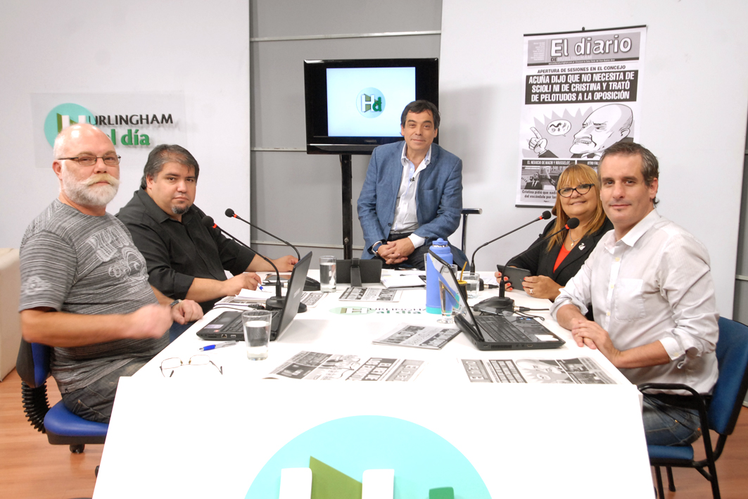 Hoy se estrena el primer programa de tv de Hurlingham Hurlingham Al Día en tv