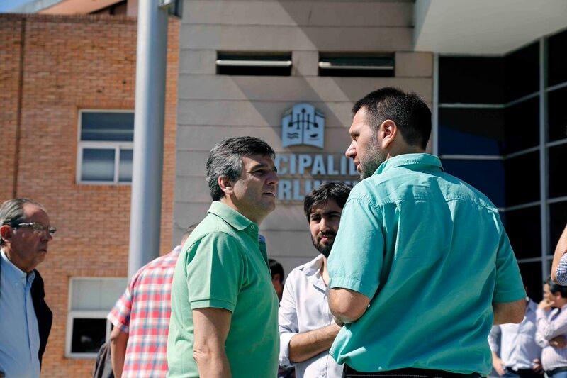 El gabinete confirmado Zabaleta, Rodríguez y Del Valle