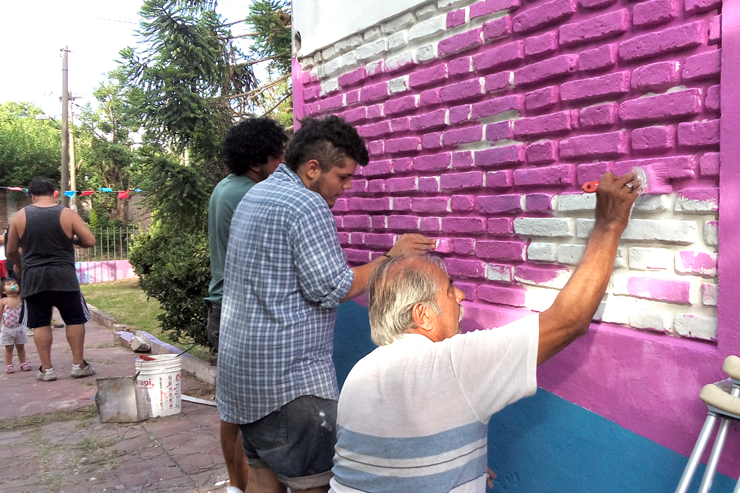 Fin de semana con murales y música
