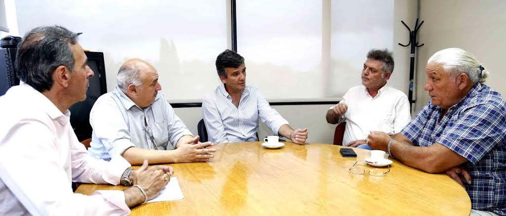 El intendente Zabaleta se reunió con el presidente de la UCR local y dirigentes radicales de Hurlingham