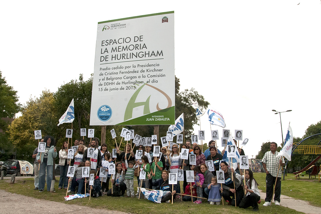 Por primera vez el Municipio de Hurlingham conmemora el día de la Memoria