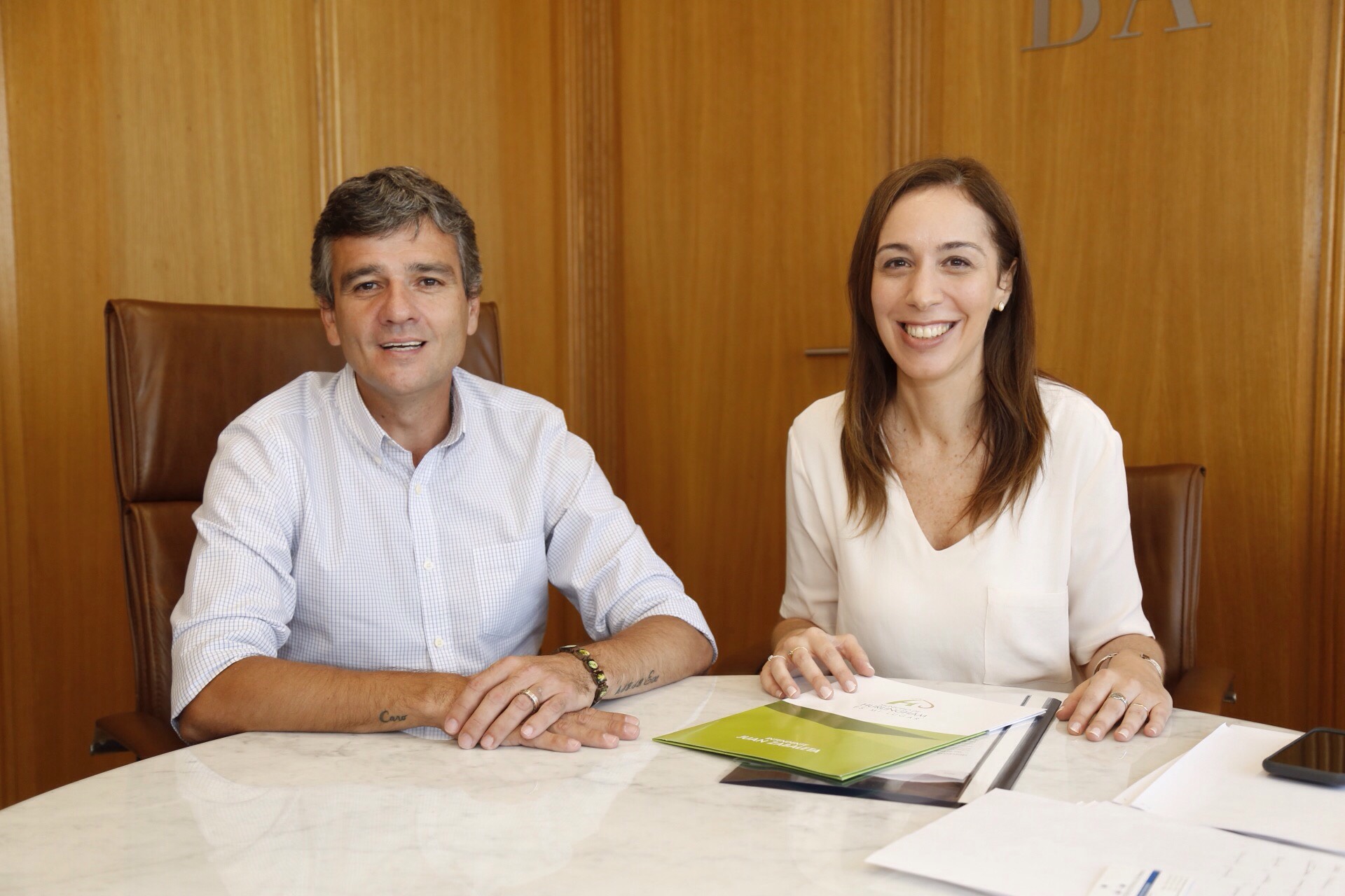 Vidal y Zabaleta se reunieron para tratar políticas de seguridad y de obras públicas