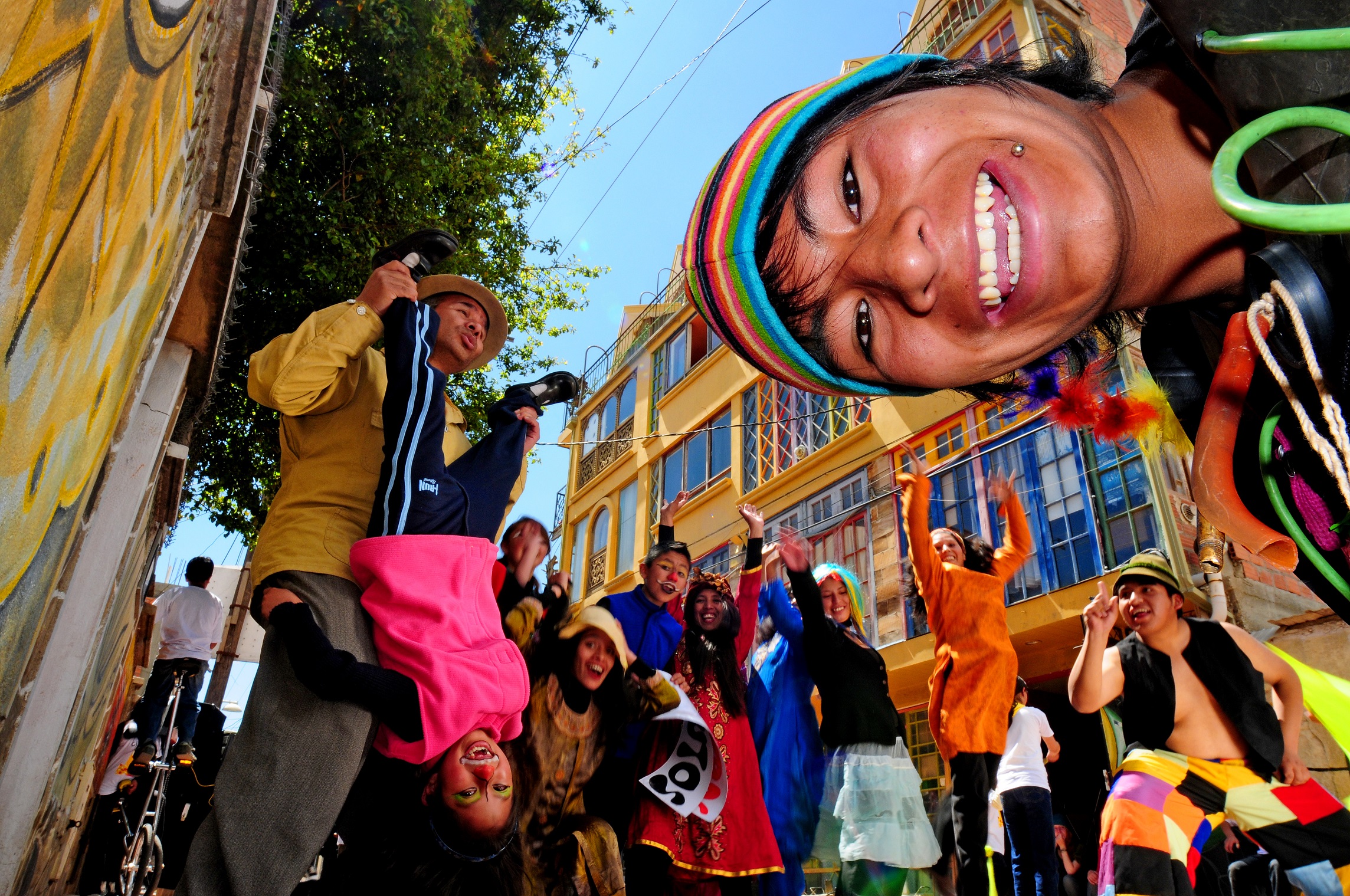 Teatro Trono de Bolivia en La Rotonda