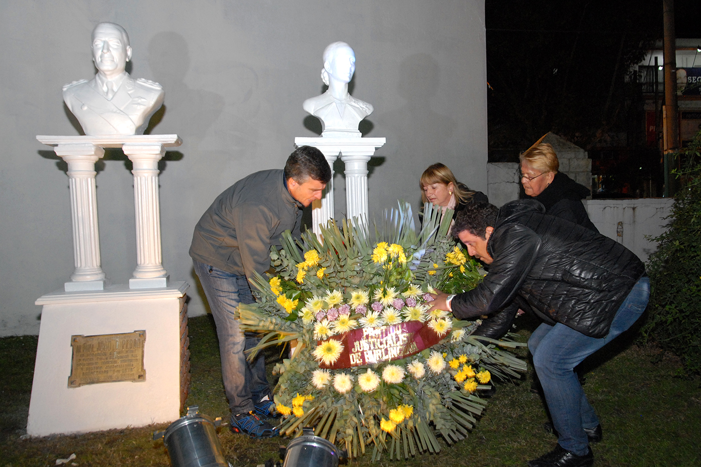 El peronismo local recordó a Eva Perón