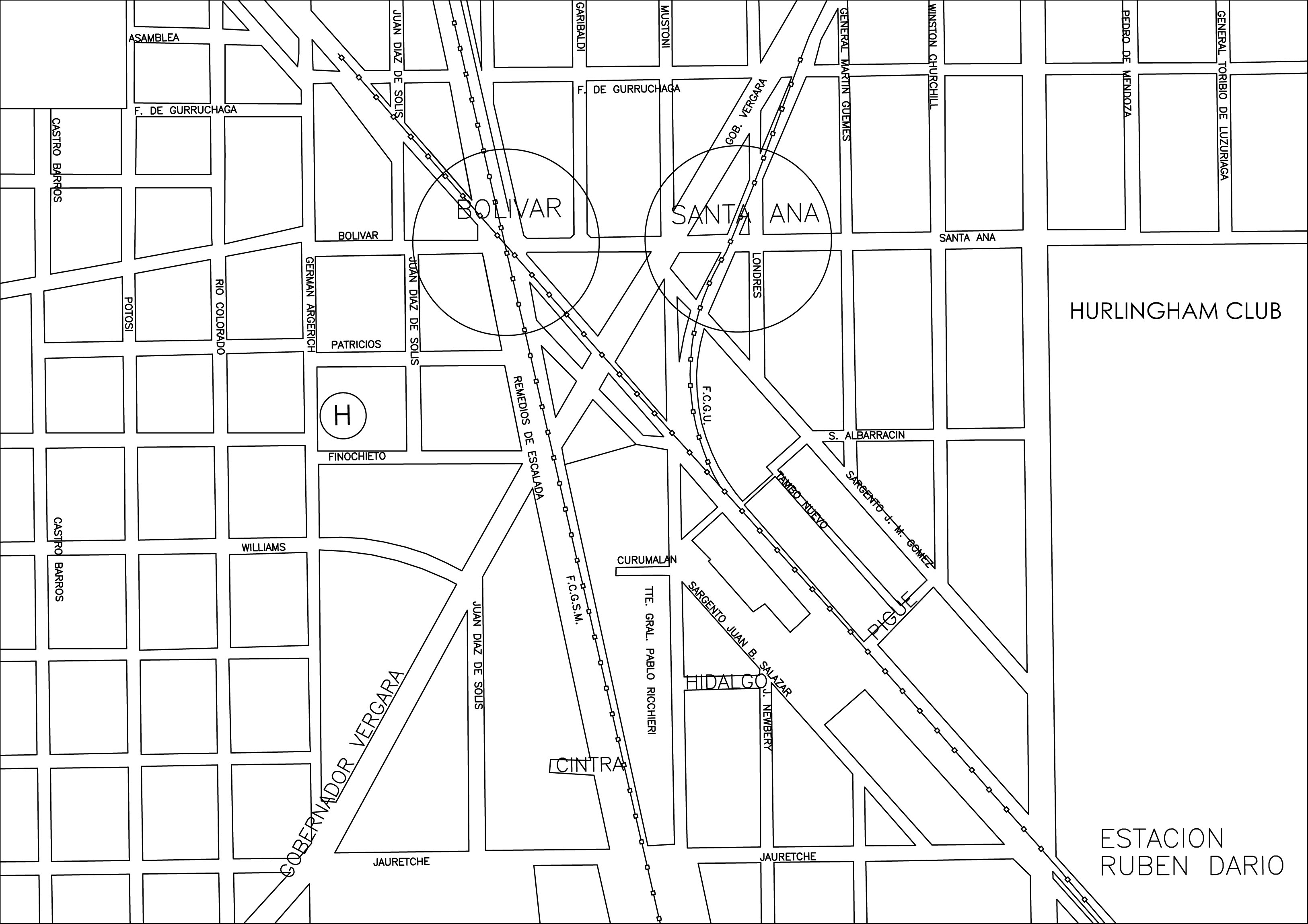 El municipio licita el túnel de Bolívar y las vías del Ferrocarril San Martín