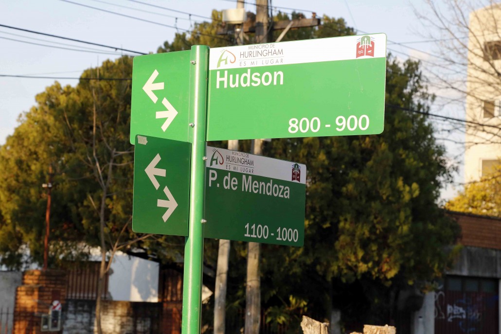 Nueva cámara de seguridad y carteles con nombres de las calles le dan una nueva identidad a Hurlingham