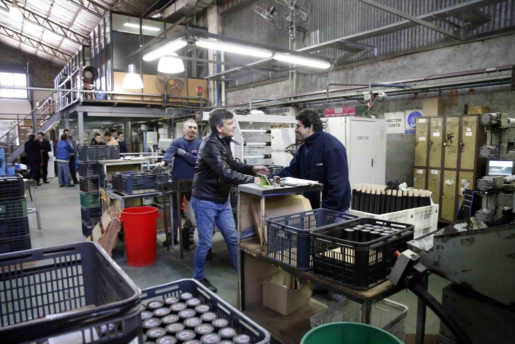 Zabaleta charló con industriales de Villa Tesei sobre seguridad y necesidad de un mayor crecimiento