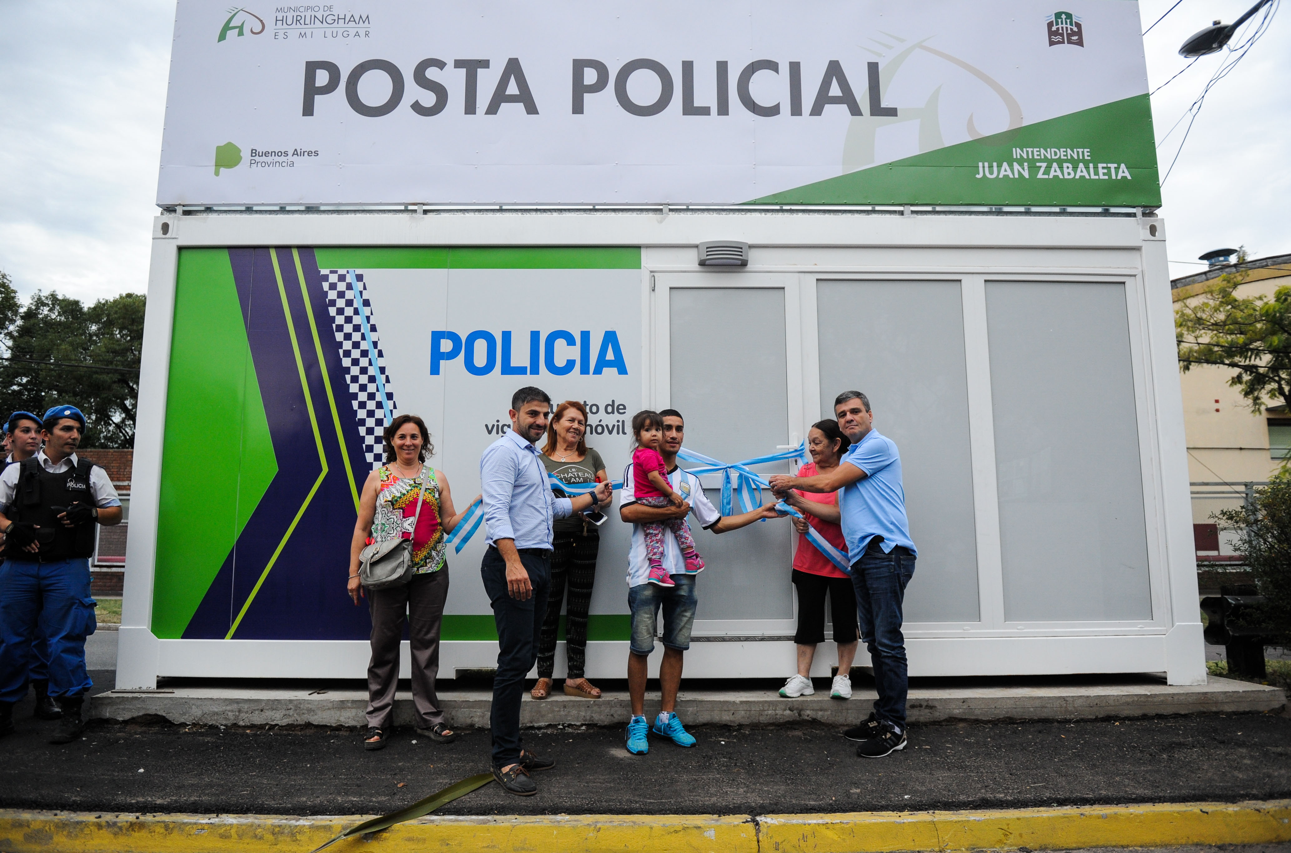 Para brindar más seguridad quedó inaugurada la cuarta posta policial