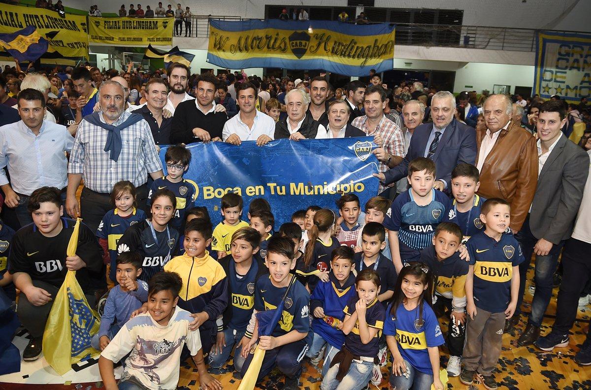 Exposición boquense en el Estadio Municipal