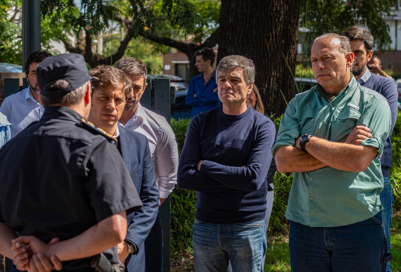Kicillof y Zabaleta supervisaron las medidas adoptadas por la pandemia