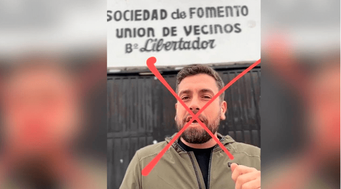 Repudios a Delfino por utilizar sin permiso la imagen de una sociedad de Fomento para su campaña
