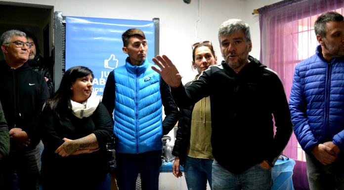 Zabaleta destacó la labor de la Sociedad de Fomento Barrio El Libertador