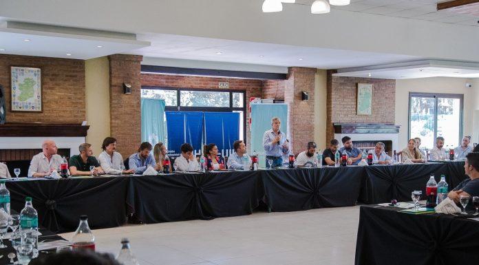 “El parque industrial está en marcha y tenemos que ampliarlo” dijo Zabaleta en un encuentro con empresarios