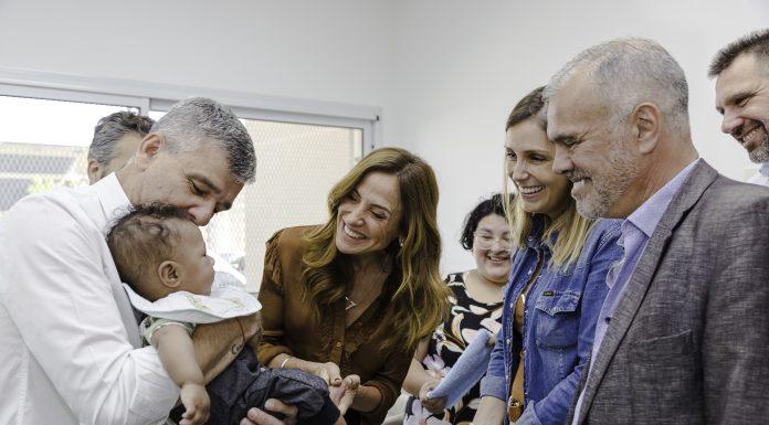 Zabaleta inauguró el Espacio de Primera Infancia “Vírgen de la Guardia” con la presencia de la ministra Tolosa Paz