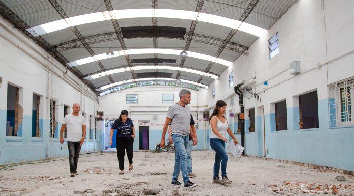Se realizan obras de remodelación en la Escuela Primaria 3 y en la Escuela Secundaria 25 de Hurlingham