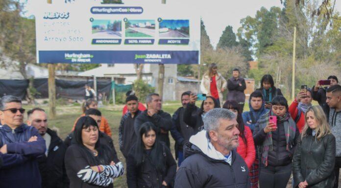 Mejoras en la infraestructura vial: Zabaleta anunció la construcción de tres puentes vehiculares sobre el Arroyo Soto