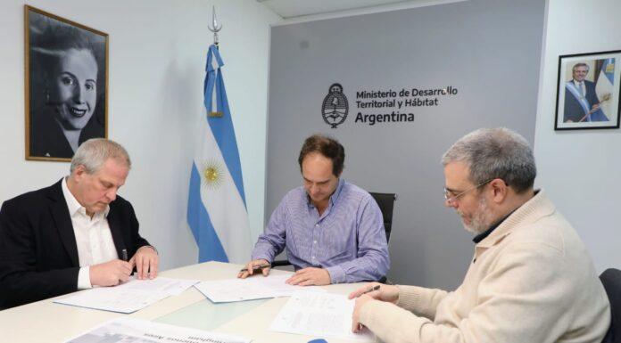 La UNAHUR otorgó un predio para construir viviendas mediante el Procrear II