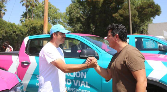 Marinucci supervisó la seguridad vial en el cambio de quincena