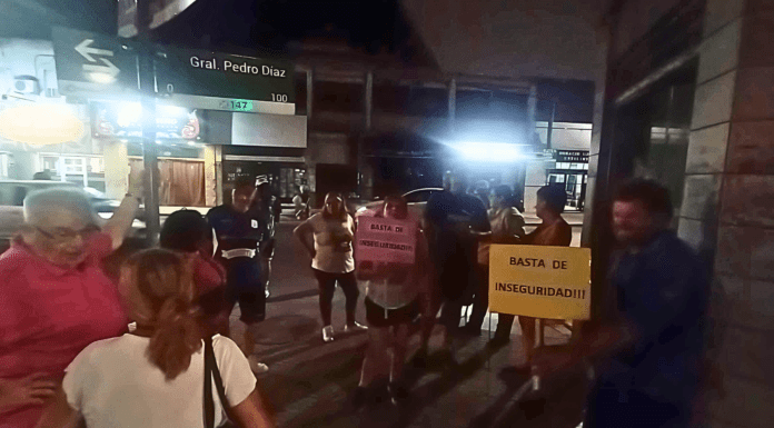 Cada vez son más las protestas contra la inseguridad en Hurlingham