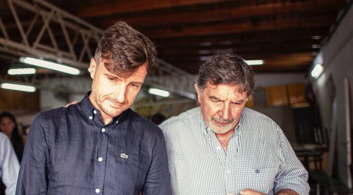 En Morón, Sileoni recorrió obras junto Lucas Ghi