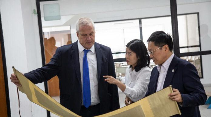 UNAHUR recibió a las autoridades de la fundación CLEC de China