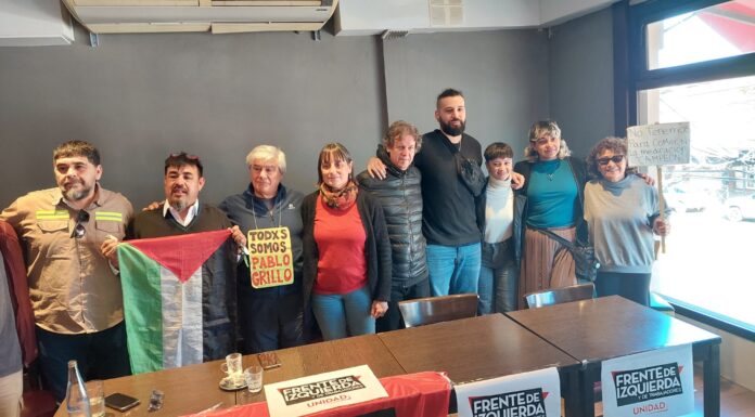 El Frente de Izquierda presentó sus candidatos a Concejales en Hurlingham