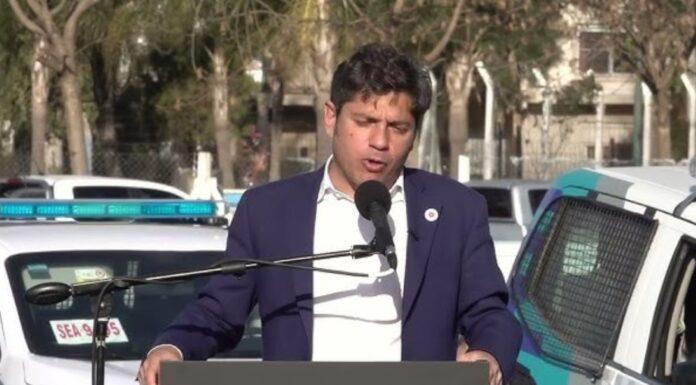 Kicillof en Hurlingham: “Donde había un depósito de chatarra, ahora hay una base policial con nuevos vehículos que traen más seguridad»