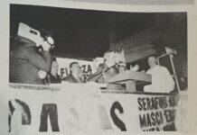 Alfonsín y Aldo Rico, recuerdos de las Pascuas y actos en Hurlingham en 1995