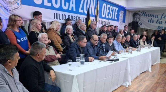 Las 62 Organizaciones normalizaron la seccional Morón-Ituzaingó-Hurlingham y un dirigente de Comercio quedó al frente