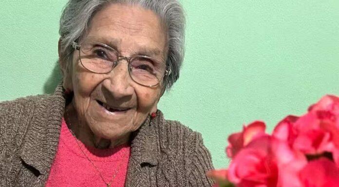 La abuela «Cuñi», la vecina de Morris que cumplió 106 años